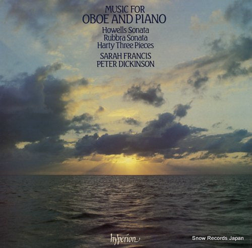 FRANCIS, SARAH / PETER DICKINSON music for oboe and piano A66206