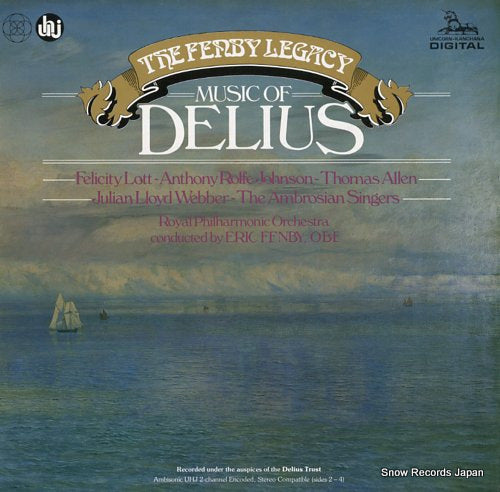 FENBY, ERIC the fenby legacy music of delius DKP9008/9