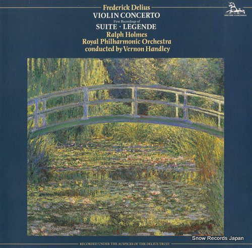 HOLMES, RALPH delius; violin concerto / suite / legende DKP9040