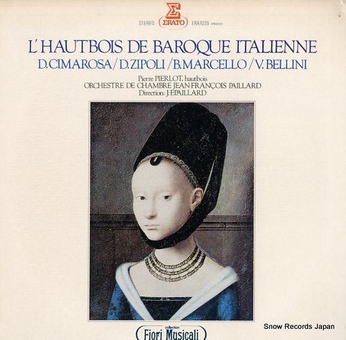 PAILLARD, JEAN-FRANCOIS l'hautbois de baroque italienne ERA-1039