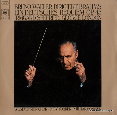 WALTER, BRUNO brahms; ein deutsches requiem op.45 61284