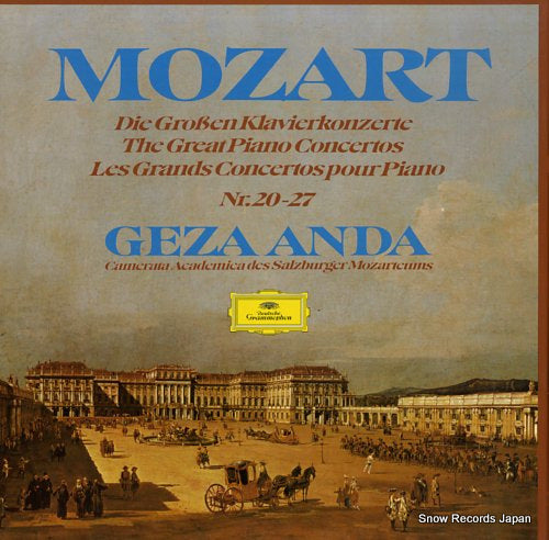 ANDA, GEZA mozart; the great piano concertos nr.20-27 2740138 / 2563509-12