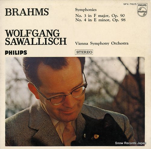 SAWALLISCH, WOLFGANG brahms; symphonies no.3 & 4 SFX-7625