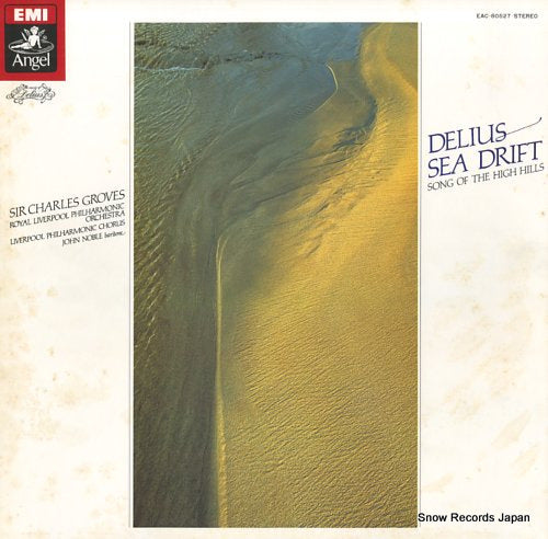 GROVES, CHARLES delius; sea drift song, song of the high hills EAC-80527