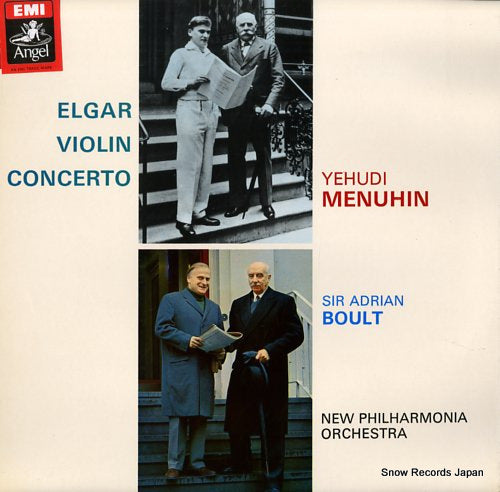 MENUHIN, YEHUDI elger; violin concerto in b minor, op.61 ASD2259