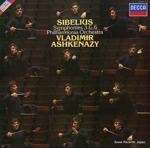 ASHKENAZY, VLADIMIR sibelius; symphonies 3 & 6 414267-1