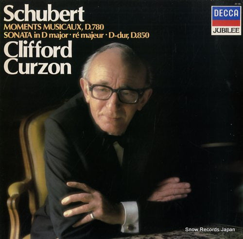CURZON, CLIFFORD schubert; moments musicaux, d.780 JB145