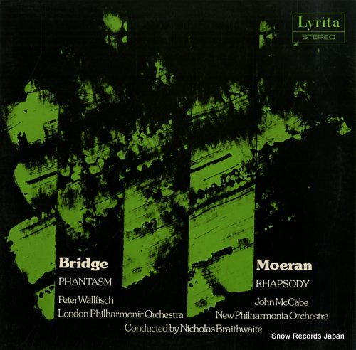 BRAITHWAITE, NICHOLAS bridge; phantasm, rhapsody for piano & orchestra SRCS.91