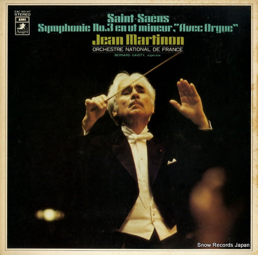 MARTINON, JEAN saint-saens; symphonie no.3 "avec orgue" EAC-80147
