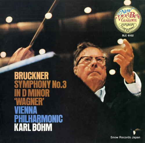 BOHM, KARL bruckner; symphony no.3 "wagner" SLC6102