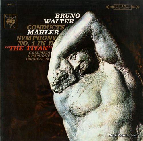 WALTER, BRUNO mahler; symphony no.1 "the titan" OS-321