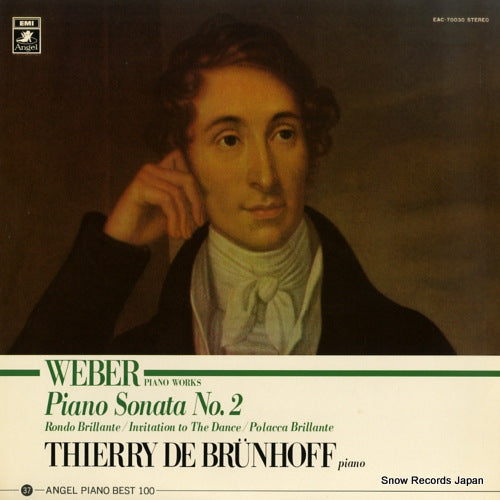 BRUNHOFF, THIERRY DE weber; piano sonata no.2 EAC-70030