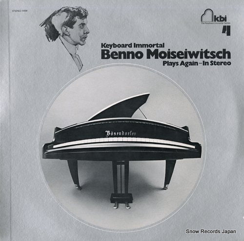 MOISEIWITSCH, BENNO keyboard immortal 4 plays again-in stereo A006