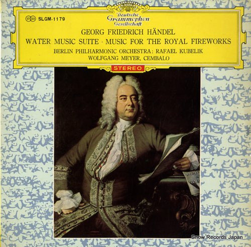 KUBELIK, RAFAEL handel; water music suite, music for the royal fireworks SLGM-1179