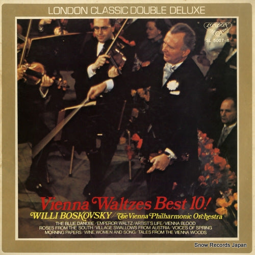 BOSKOVSKY, WILLI vienna waltzes best 10 ! SL5007