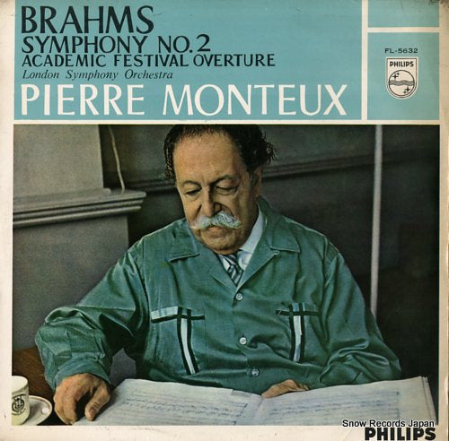 MONTEUX, PIERRE brahms; symphony no.2 FL-5632