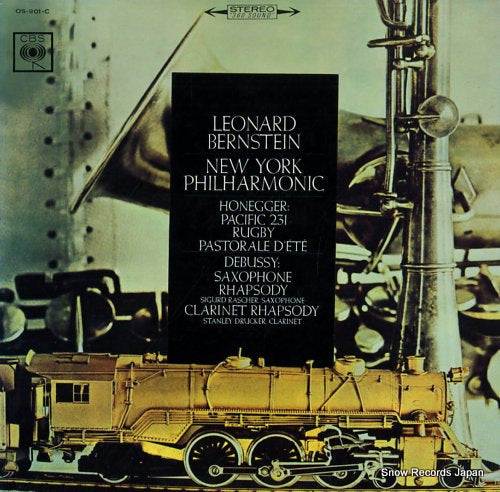 BERNSTEIN, LEONARD honegger; pacific 231, rugby, pastorale d'ete OS-901-C