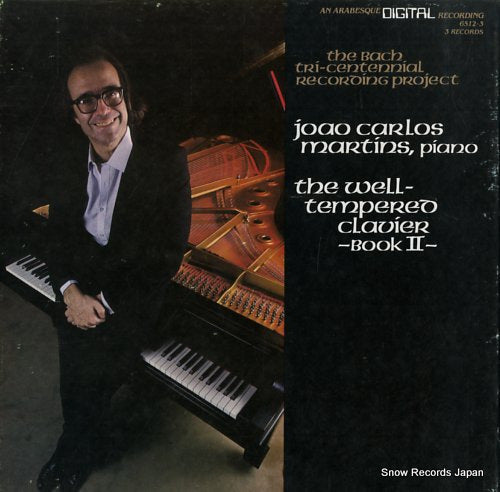 MARTINS, JOAO CARLOS bach; the well-tempered clavier (book ii) 6512-3