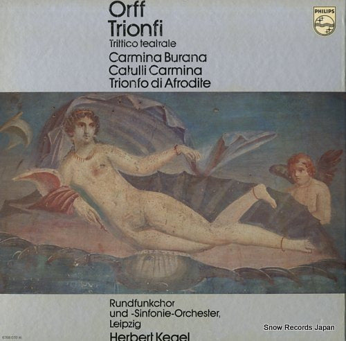 KEGEL, HERBERT orff; trionfi trittico teatrale 6768070 / 6542236-8