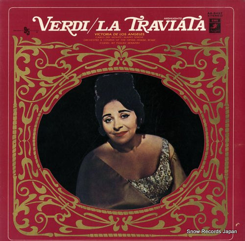 SERAFIN, TULLIO verdi; "la traviata" highlights AA-8497