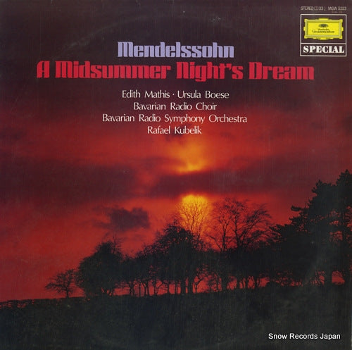 KUBELIK, RAFAEL mendelssohn; midsummer night's dream MGW5253
