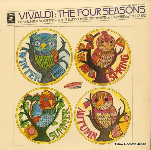 NORIS, GUNTER, TRIO, DAS vivaldi; the four seasons EAC-80215