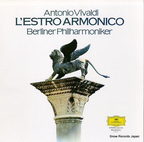 BERLIN PHILHARMONIKER vivaldi; l'estro armonico MG8414/6