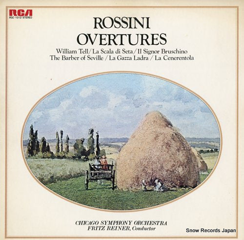 REINER, FRITZ rossini; overtures RGC-1012