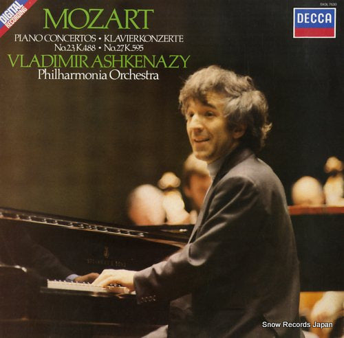 ASHKENAZY, VLADIMIR mozart; piano concertos k.488 & k.595 SXDL7530