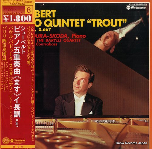 BADURA-SKODA, PAUL schubert; piano quintet "trout" OS-8003-AW
