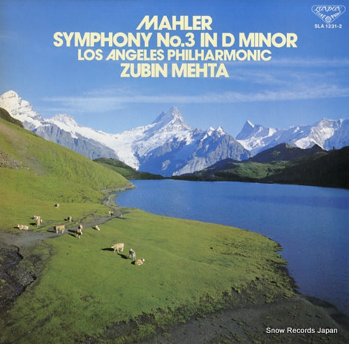 MEHTA, ZUBIN mahler; symphony no.3 in d minor SLA1231-2