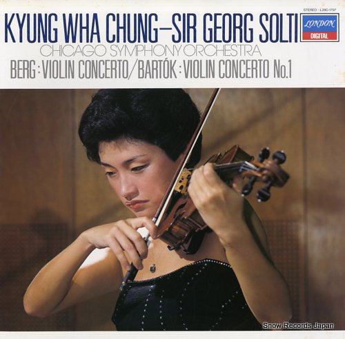 CHUNG, KYUNG WHA berg / bartok; violin concerto L28C-1797