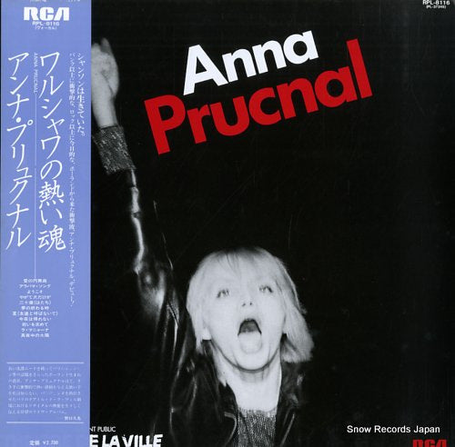 PRUCNAL, ANNA theatre de la ville RPL-8116