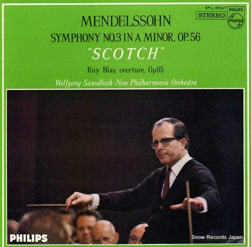 SAWALLISCH, WOLFGANG mendelssohn; symphony no.3 "scotch" SFL-8547