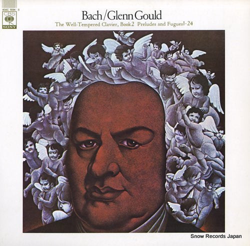 GOULD, GLENN bach; the well-tempered clavier, book 2 40AC1594-5