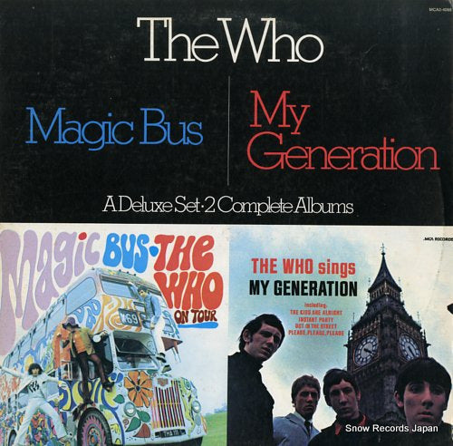 WHO, THE magic bus/my generation MCA2-4068