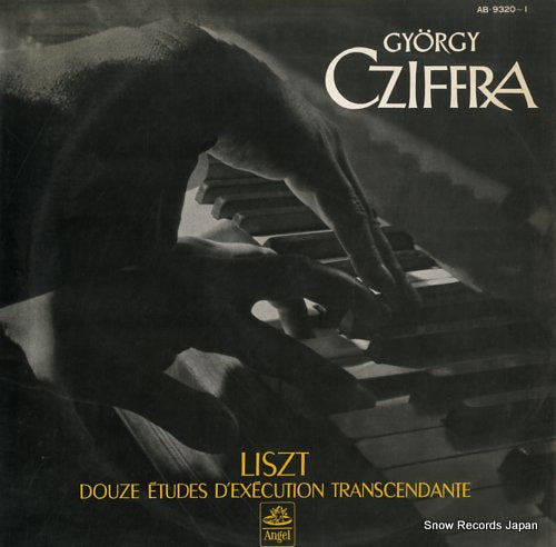 CZIFFRA, GYORGY liszt; douze etudes d'execution transcendante AB.9320-1