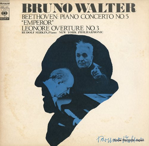 WALTER, BRUNO beethoven; piano concerto no.5 "emperor" SOCF127