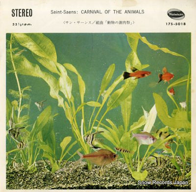 SCHERCHEN, HERMANN saint-saens; carnival of the animals 17S-5018