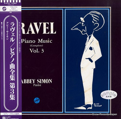 SIMON, ABBEY ravel; piano music (complete) vol.3 H-4512V
