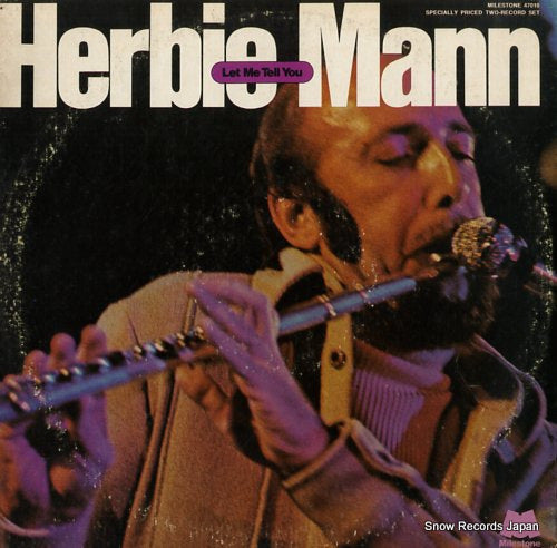 MANN, HERBIE let me tell you 47010