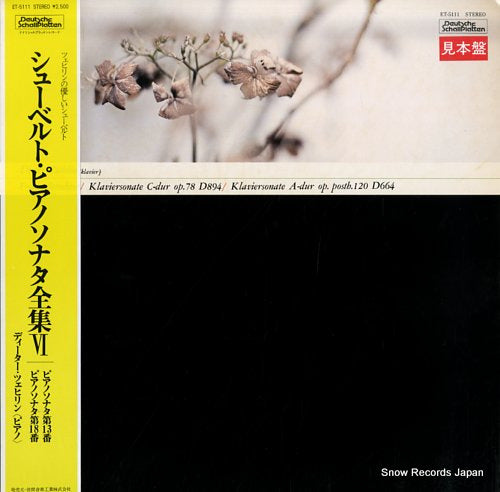 ZECHLIN, DIETER schubert; klaviersonate c-dur op.78 d.894 ET-5111