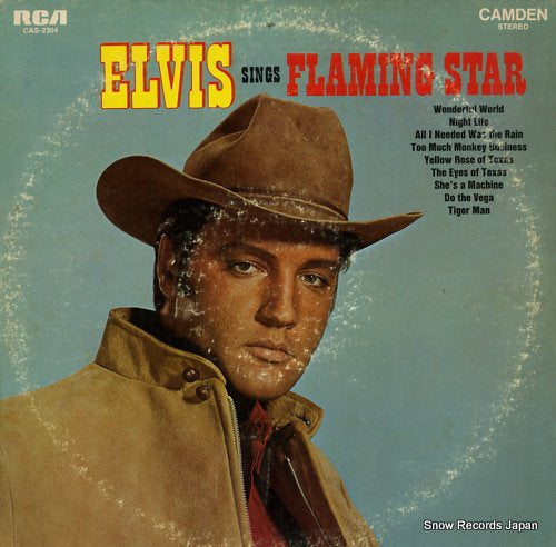 PRESLEY, ELVIS elvis sings flaming star CAS-2304