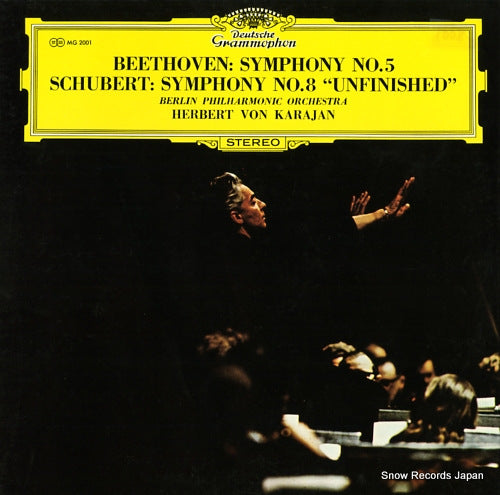 KARAJAN, HERBERT VON beethoven; symphony no.5 MG2001