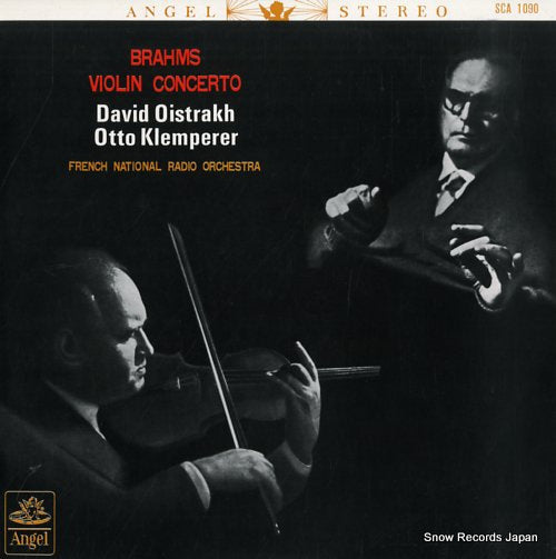 OISTRAKH, DAVID brahms; violin concerto SCA1090