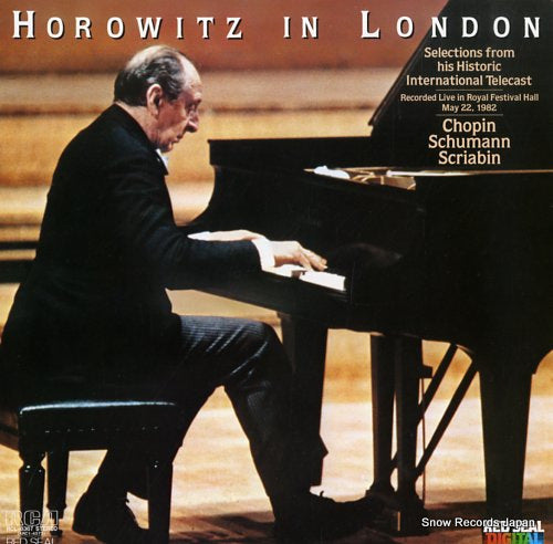 HOROWITZ, VLADIMIR horowitz in london RCL-8367