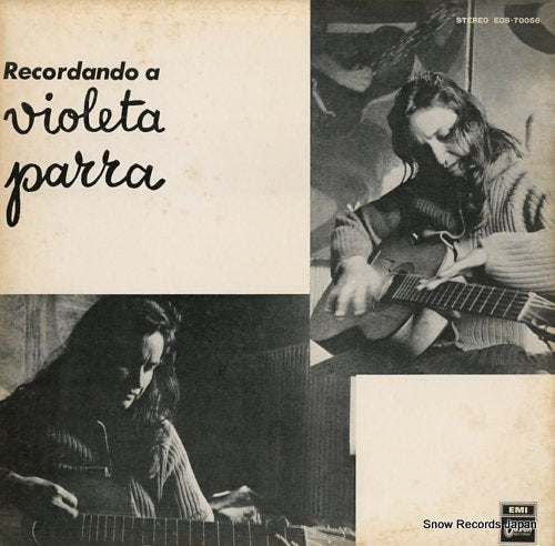 PARRA, VIOLETA recordando a violeta parra EOS-70056