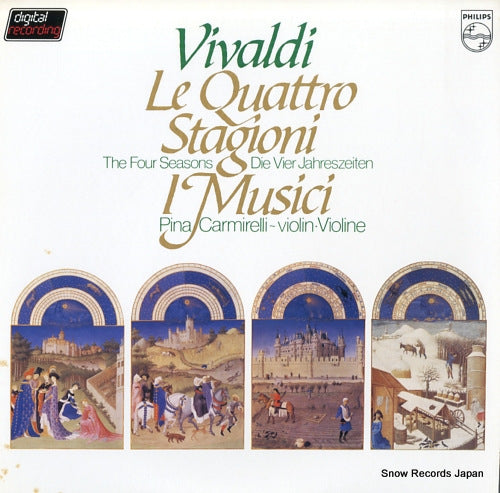I MUSICI vivaldi; le quattro stagioni 28PC-70