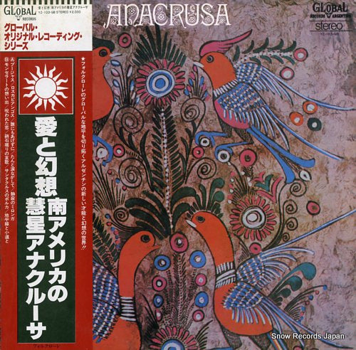 ANACRUSA anacrusa YZ-103-GB