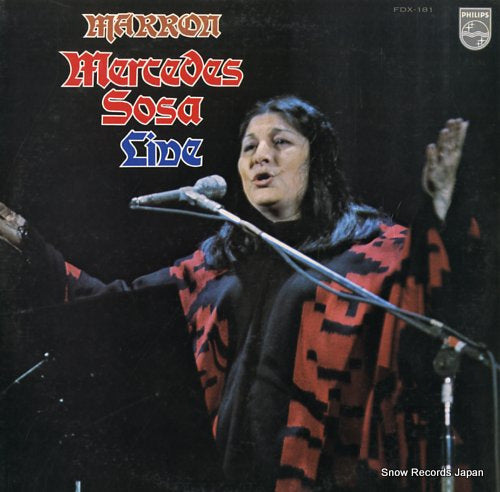 SOSA, MERCEDES marron FDX-181